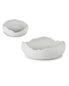 Frescura Coppa Bassa mod. Ovetto cm 20 Magnesio Matt in porcellana