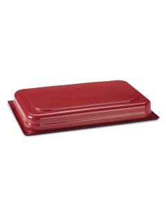Pujadas Vasca Casseruola in acciaio GN 1/1 cm 53x32,5x6,5 rossa induzione