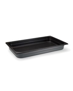 Pujadas Vasca Casseruola in acciaio GN 1/1 cm 53x32,5x6,5 grigio nero induzione