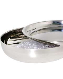 Medri Piatto a doppia parete inox cm 41 Montecarlo