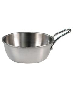 Medri Tegame Tondo 1 Manico Servire 12.5 cm Argento