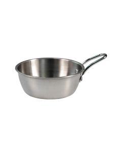 Medri Tegame Tondo 1 Manico Servire 10.5 cm Argento