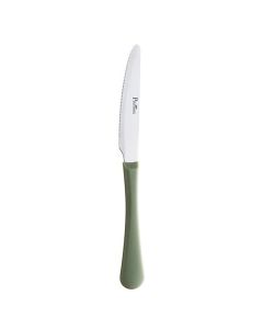 PINTINOX Stresa Colour Set di coltelli multiuso in acciaio lucido manico salvia - Confezione da 6 pezzi