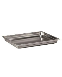 Inox Macel Vasca in acciaio inox GN 2/1 cm 65x53x6,5