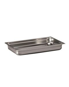 Inox Macel Vasca in acciaio inox GN 1/1 cm 32,5x53x6,5