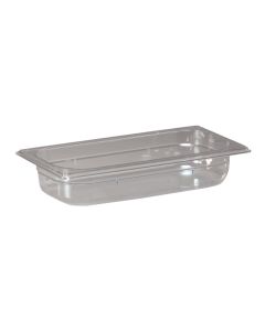 Inox Macel Vasca in Policarbonato trasparente GN 1/3 cm 32,5x17,5 diverse altezze