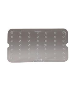 Inox Macel Falso fondo forato in Policarbonato trasparente Gastronorm GN 1/3 cm 32,5x17,6x2,5
