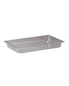 Inox Macel Vassoio teglia a bordo piano in policarbonato GN 1/1 cm 53x32,5x6,5