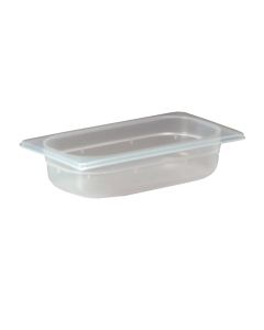 Inox Macel Vasca in Polipropilene GN 1/4 cm 26,5x16,2x6,5