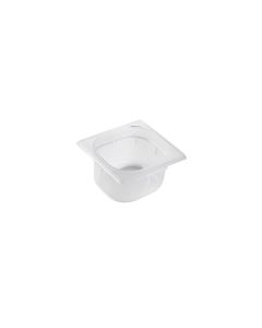 Inox Macel Vasca in Polipropilene GN 1/6 cm 17,6x16,2x20