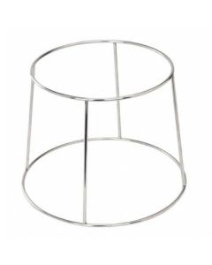 ILSA Supporto per vassoio frutti di mare in acciaio inox diametro 20-25 cm