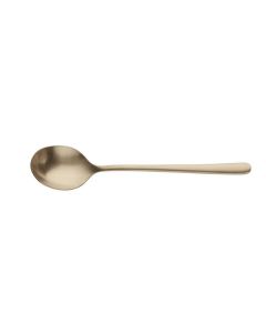 PINTINOX Sky Cucchiaio Tavola colore honey satinato - Confezione da 12 pezzi