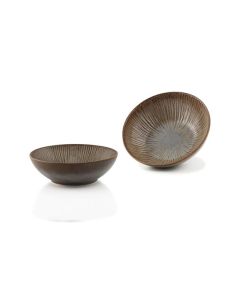 Frescura Tai Insalatiera con decoro colore Terra 16,5 cm - Confezione 6 pezzi