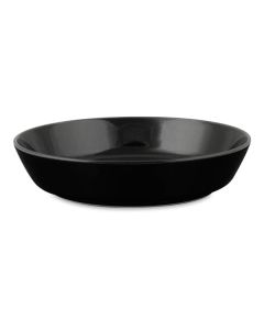 PIATTO FONDO 20 CM POKE GLAZE NERO - confezione da 6 pezzi