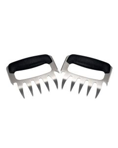 ILSA Set 2 artigli per carne in acciaio inox e polipropilene cm 12x10,5