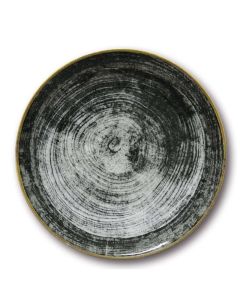 SATURNIA Siviglia Piatto Piano/portata cm 31 color Black Round - Confezione da 4 pezzi