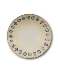 PIATTO PIANO KONOS CM 28 TABLE NAPOLI di SATURNIA - confezione da 6 pezzi
