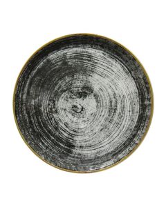 SATURNIA Siviglia Napoli Piatto Pizza cm 31 color Round Black - Confezione da 6 pezzi
