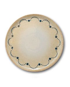 PIATTO PIZZA DECORATO CM 33 TABLE NAPOLI di SATURNIA - confezione da 6 pezzi
