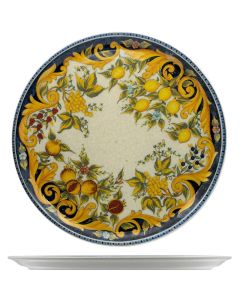 SATURNIA Tuscany Piatto Pizza decorato cm.33 - confezione da 6 pezzi