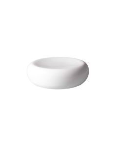 Medri Velvet Podio in porcellana mod. 26613 diametro 7,5 cm altezza 2,5 - Confezione da 6