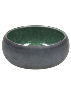 Tognana Elipse Olive Bronze Teal Coppetta Bowl 12 cm Stoneware Bronzo-Verde - Confezione da 6 pezzi