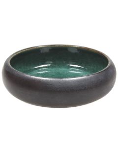 Tognana Elipse Olive Bronze Teal Coppetta Bowl 14 cm Stoneware Bronzo-Verde - Confezione da 4 pezzi