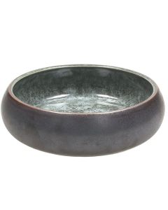Tognana Elipse Olive Bronze Grey Coppetta Bowl 20 cm Stoneware Bronzo-Grigio - Confezione da 2 pezzi