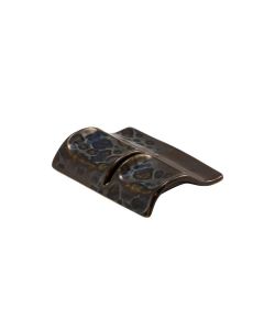 LE COQ Phobos Poggiaposate nero con puntini reattivi blu cm 10x8 - Confezione 12 pezzi