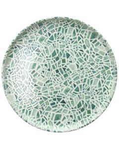 TOGNANA PIATTO EDGE ATTITUDE EMERALD CM 27 IN PORCELLANA - confezione da 6 pezzi