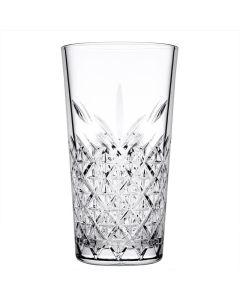 Pasabahce Timeless Bicchiere Long Drink 47 Cl Impilabile in Vetro Temperato - Confezione da 6 pezzi