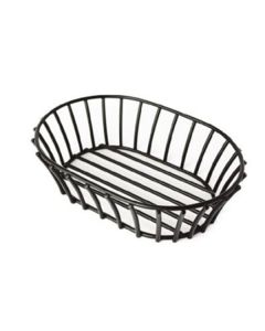 SUPREMINOX Cestino Pane ovale in acciaio inox cm 20