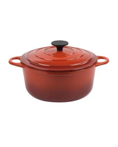 ILSA Normandie Casseruola Tonda Ghisa Smaltata Cm 26
