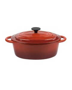 ILSA Normandie Casseruola Ovale Ghisa Smaltata Cm 21X29