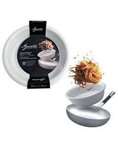 Agnelli Family Cooking Tegame a 2 manici in alluminio e Inserto per Servizio in porcellana varie misure