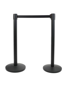 Medri Coppia colonne con nastro nero da cm 90