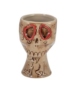 - ILSA Tiki mug teschio in ceramica 40 cl - Confezione da 6 pezzi