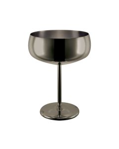 ILSA Coppa cocktail nera in acciaio inox 18/10 rivestita in PVD cl 40