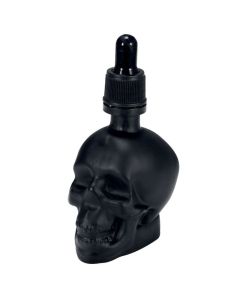 ILSA Bottiglia angostura in vetro borosilicato con contagocce design Teschio 60 ml