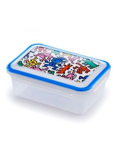 Gio’ Style Keith Haring Lunch Box e Contenitore Ermetico chiusura con alette 1,8L