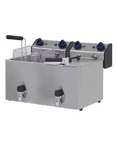 RGV Friggitrice elettrica professionale 8+8L 3+3kW FE8+8R