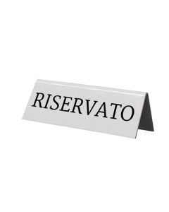 Securit Segnaposto Riservato - Confezione da 5 pezzi