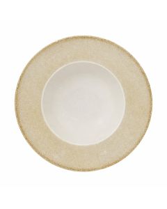 SATURNIA Pasta Bowl Napoli cm 26,5 Sand - Confezione da 6 pezzi