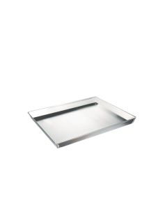 AGNELLI Teglia Rettangolare Pizza Alluminio Orlo Cm 65X43