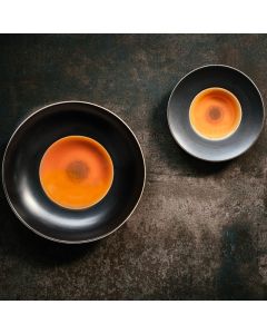 LE COQ Ekate Arancione - Servizio piatti colorati