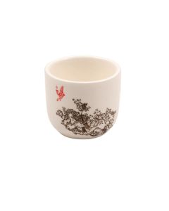 LE COQ PORCELAINE KERASIA Bicchierino Sak│ color avorio cl 4