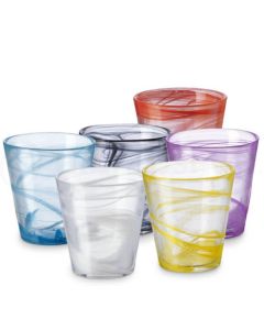 BORMIOLI ROCCO BICCHIERE CAPRI INFINITY COLOR cl 37 - Confezione da 6 pezzi