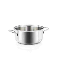 BARAZZONI Bonita Casseruola 2 manici Acciaio Inox cm 16 L 1