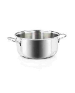 BARAZZONI Bonita Casseruola 2 manici Acciaio Inox cm 20x11 L 3