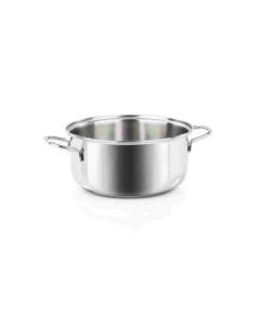 BARAZZONI Bonita Casseruola 2 manici Acciaio Inox cm 14 L 0